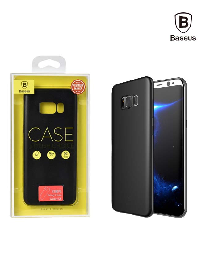 Baseus Simple Series Case Samsung Galaxy S8 - Black (ARSAS8-01)